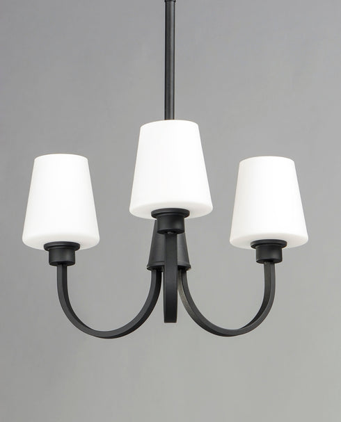Maxim Shelter Chandelier Model: 11823SWBK