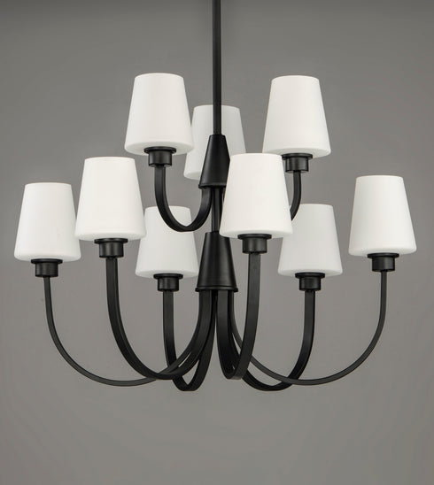 Maxim Shelter Chandelier Model: 11826SWBK