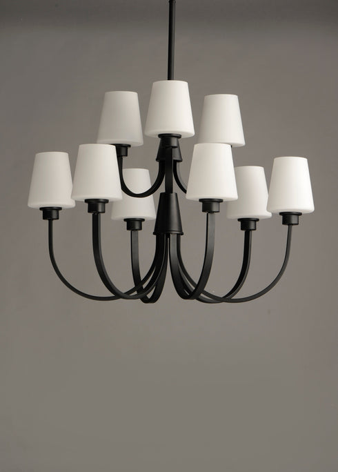 Maxim Shelter Chandelier Model: 11826SWBK