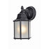 Maxim Side Door Ee Outdoor Wall Mount Model: 86926BK