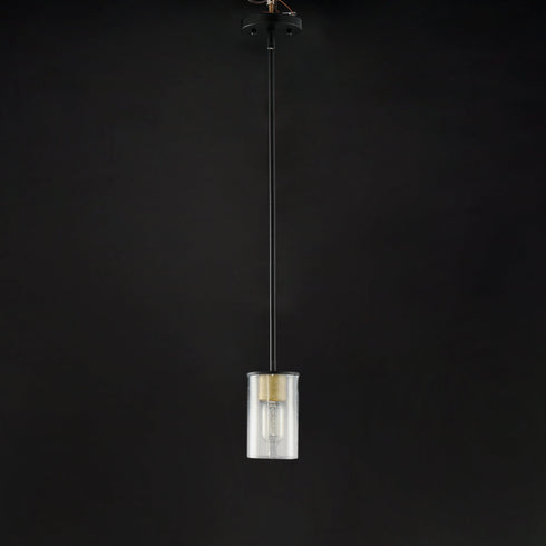 Maxim Sleek 1 Light Mini Pendant Model: 91840CDABBK