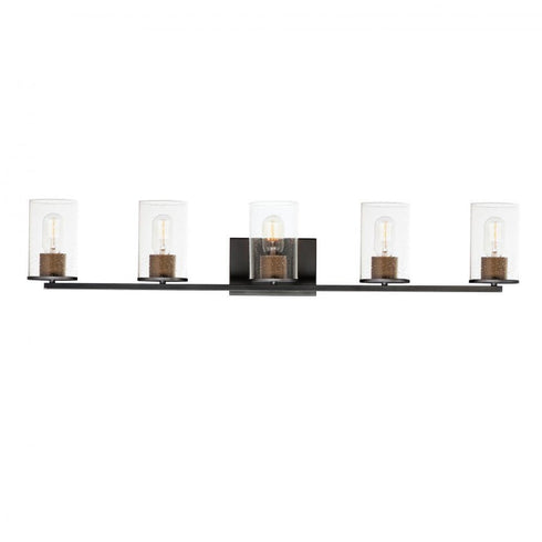 Maxim Sleek 5 Light Bath Vanity Model: 11845CDABBK