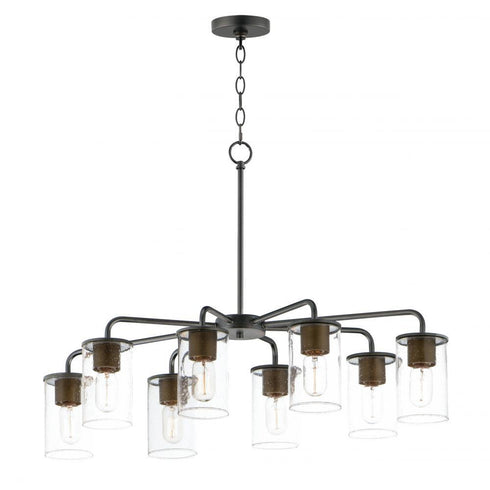 Maxim Sleek 8 Light Chandelier Model: 11848CDABBK
