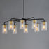Maxim Sleek 8 Light Chandelier Model: 11848CDABBK
