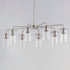 Maxim Sleek 8 Light Chandelier Model: 11848CDABBK