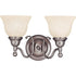 Maxim Soho 2 Light Bath Vanity Model: 11057SVSN