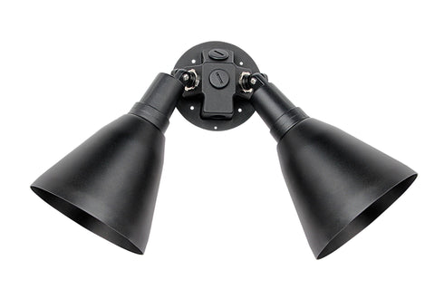 Maxim Spots Outdoor Wall Mount Model: 92006BK