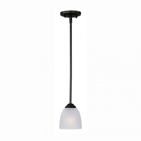 Maxim Stefan 1 Light Mini Pendant Model: 92061FTBK