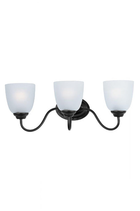Maxim Stefan 3 Light Bath Vanity Model: 10073FTBK
