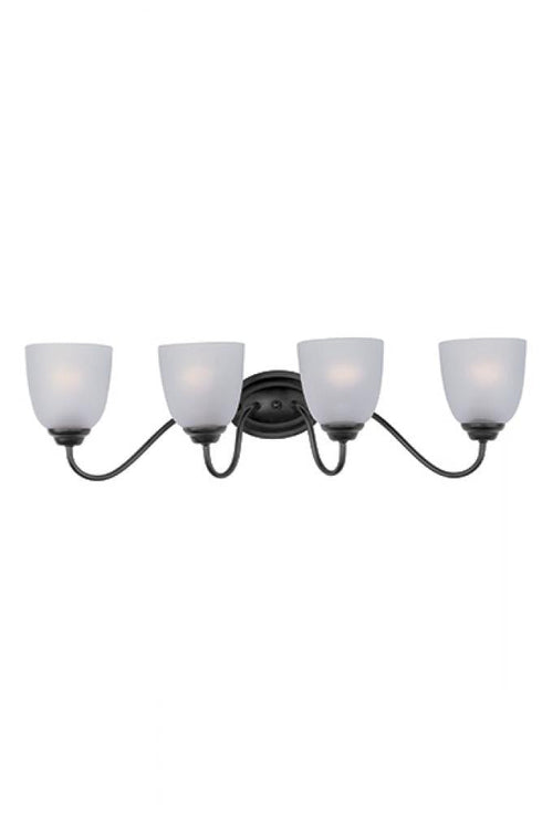 Maxim Stefan 4 Light Bath Vanity Model: 10074FTBK