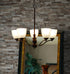 Maxim Stefan 5 Light Chandelier Model: 10065FTBK