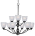 Maxim Stefan 9 Light Chandelier Model: 10066FTBK
