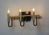 Maxim Sullivan 3 Light Bath Vanity Model: 10253BKGLD