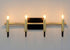 Maxim Sullivan 4 Light Bath Vanity Model: 10254BKGLD
