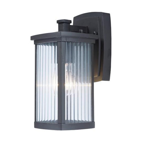 Maxim Terrace 1 Light Small Outdoor Wall Lantern Model: 3252CRBZ