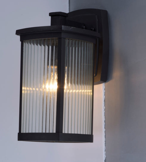 Maxim Terrace 1 Light Small Outdoor Wall Lantern Model: 3252CRBZ