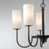 Maxim Town And Country Single Tier Chandelier Model: 32008SWBK