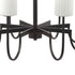 Maxim Town And Country Single Tier Chandelier Model: 32008SWBK