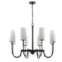 Maxim Town And Country Single Tier Chandelier Model: 32008SWBK
