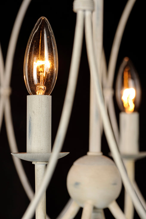 Maxim Trellis Multi Light Pendant Model: 27596WWT