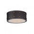 Maxim Trestle 2 Light Flush Mount Model: 25160OIAB