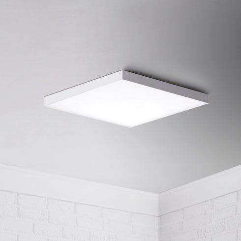 Maxim Trim 10.5 Inch Sq 20 Watt LED Flush Mount Model: 57669WTBK
