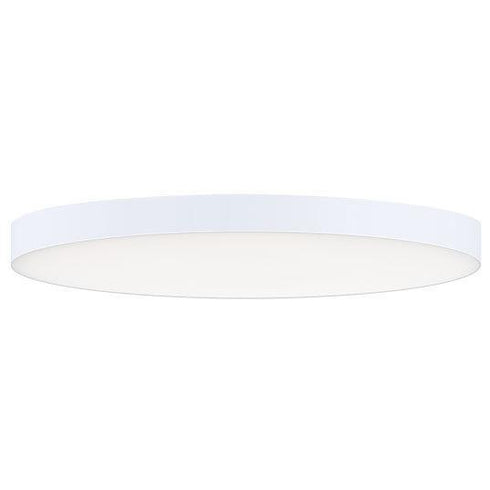 Maxim Trim 11 Inch Rd 20 Watt LED Flush Mount 3000k Model: 57664WTBK