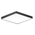 Maxim Trim 6.5 Inch Sq 15 Watt LED Flush Mount Model: 57667WTBK