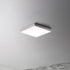 Maxim Trim 6.5 Inch Sq 15 Watt LED Flush Mount Model: 57667WTBK