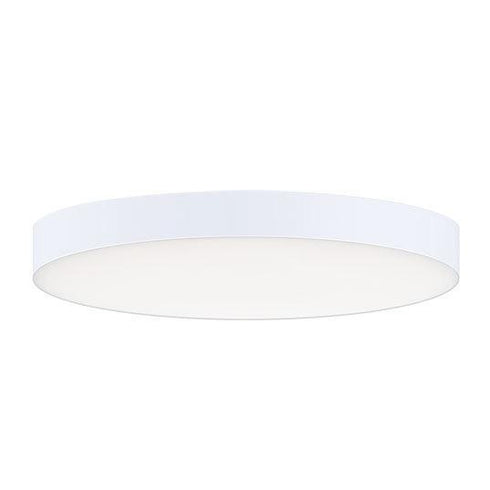 Maxim Trim 7 Inch Rd 15 Watt LED Flush Mount 3000k Model: 57662WTBK