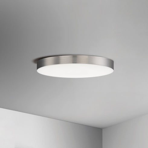 Maxim Trim 7 Inch Rd 15 Watt LED Flush Mount 3000k Model: 57662WTBK