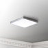 Maxim Trim 8.5 Inch Sq 18 Watt LED Flush Mount Model: 57668WTBK