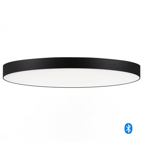 Maxim Tuner 7 Inch Rd LED Flush Mount Bluetooth Model: 67662WTBK