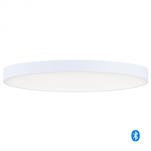 Maxim Tuner 7 Inch Rd LED Flush Mount Bluetooth Model: 67662WTBK