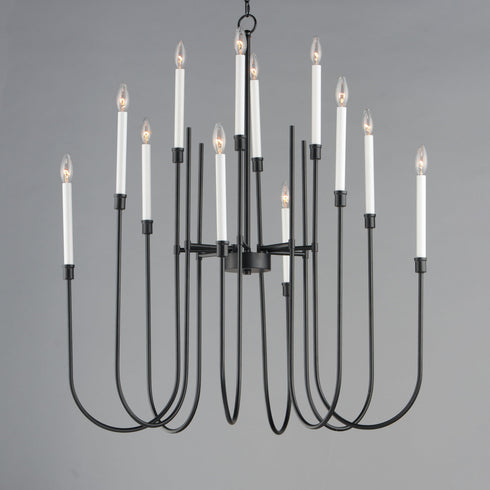 Maxim Tux Chandelier Model: 11286BK