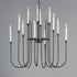 Maxim Tux Chandelier Model: 11286BK