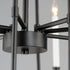 Maxim Tux Chandelier Model: 11286BK