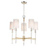 Maxim Uptown 5 Light Chandelier Model: 32395OFSBRPN