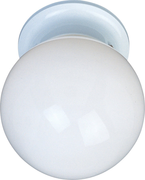 Maxim Utility Ee Flush Mount Model: 85889WTWT
