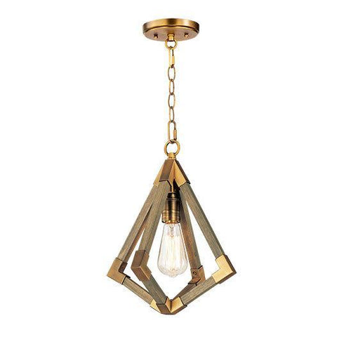 Maxim Vector 1 Light Pendant Model: 12259WOAB