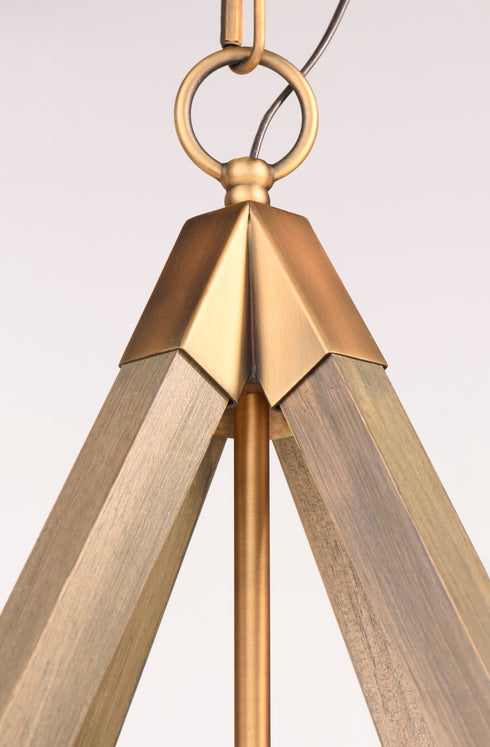 Maxim Vector 4 Light Pendant Model: 12254WOAB