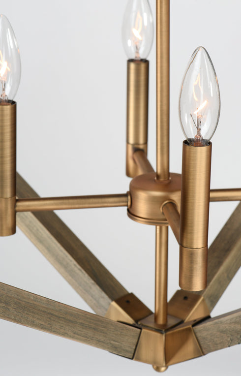 Maxim Vector 4 Light Pendant Model: 12254WOAB