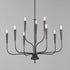 Maxim Vela Multi Tier Chandelier Model: 24819BK