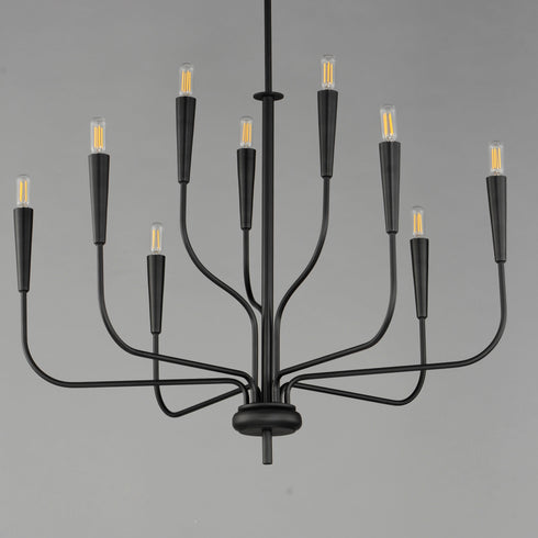 Maxim Vela Multi Tier Chandelier Model: 24819BK
