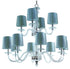 Maxim Venezia Multi Tier Chandelier Model: 27548FTPN