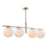 Maxim Vesper Linear Pendant Model: 26036SWSBRBK