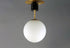 Maxim Vesper Semi Flush Mount Model: 26031SWSBRBK