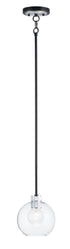 Maxim Vessel 1 Light Mini Pendant Model: 21619CLBKAL