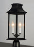 Maxim Vicksburg Outdoor Pol Post Mount Model: 30020CLBK