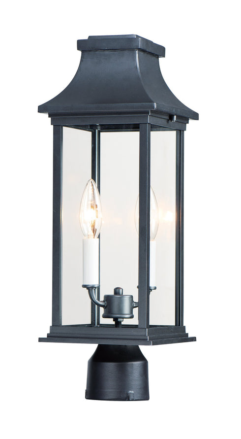 Maxim Vicksburg Outdoor Pol Post Mount Model: 30020CLBK